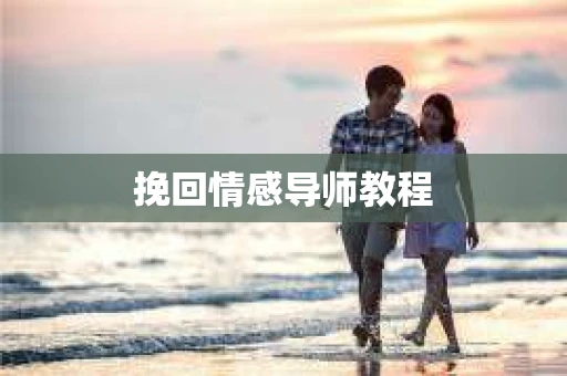 挽回情感导师教程