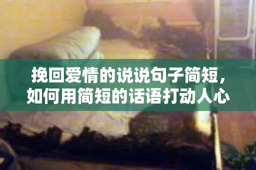 挽回爱情的说说句子简短，如何用简短的话语打动人心