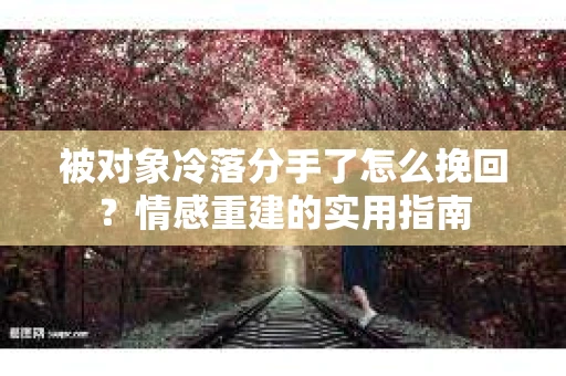 被对象冷落分手了怎么挽回?情感重建的实用指南 被对象冷落分手了怎么挽回?情感重建的实用指南