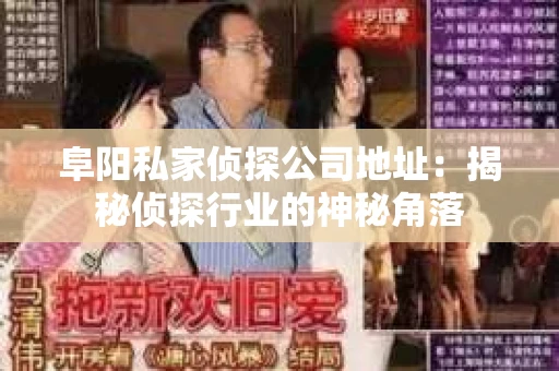 阜阳私家侦探公司地址：揭秘侦探行业的神秘角落