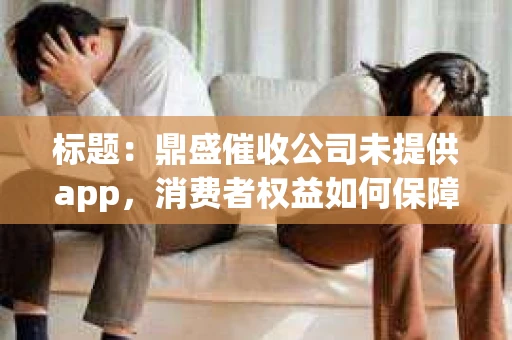 标题：鼎盛催收公司未提供app，消费者权益如何保障？