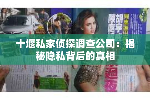 十堰私家侦探调查公司：揭秘隐私背后的真相