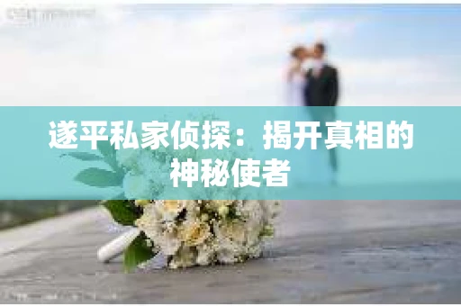 遂平私家侦探：揭开真相的神秘使者