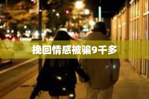 挽回情感被骗9千多