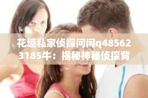 花垣私家侦探问问q485623185牛：揭秘神秘侦探背后的故事